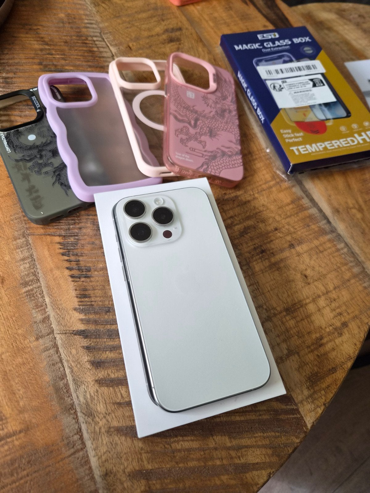 Iphone 15 pro wit 128 GB, 128 GB, Wit, 88 %, Ophalen of Verzenden