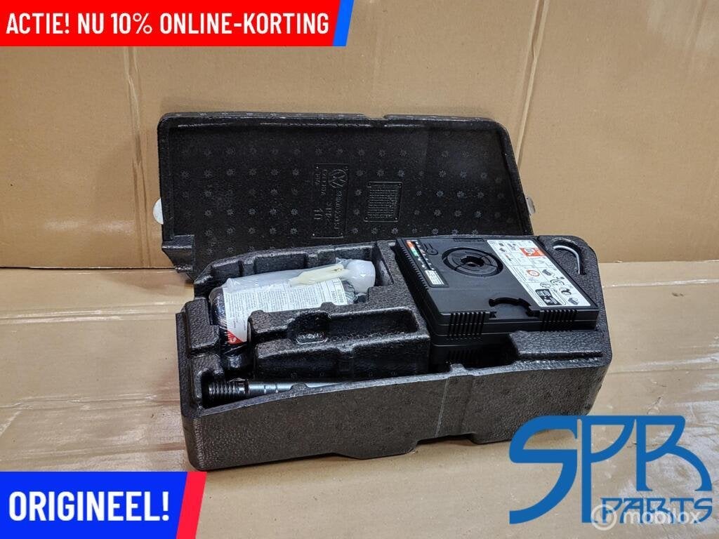 BANDENREPERATIE PECHSET BANDENPOMP GOLF 8 12V COMPRESSOR NEW