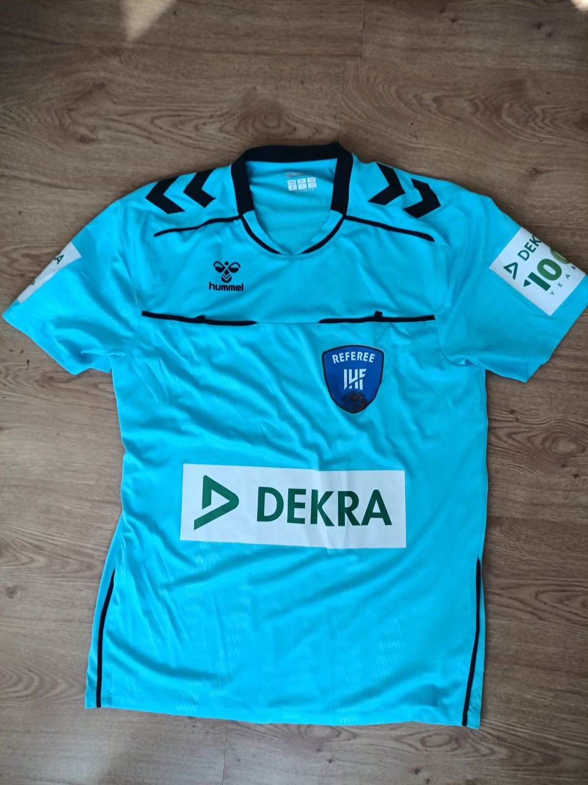 Hummel Scheidsrechtersshirt - Maat M, Ophalen of Verzenden, Zo goed als nieuw, Algemeen, Hummel