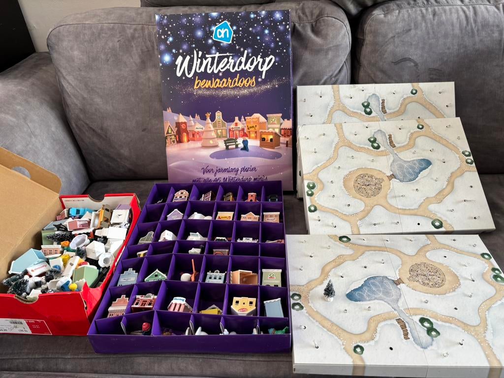 Ah winterdorp set kerst, Albert Heijn, Ophalen of Verzenden