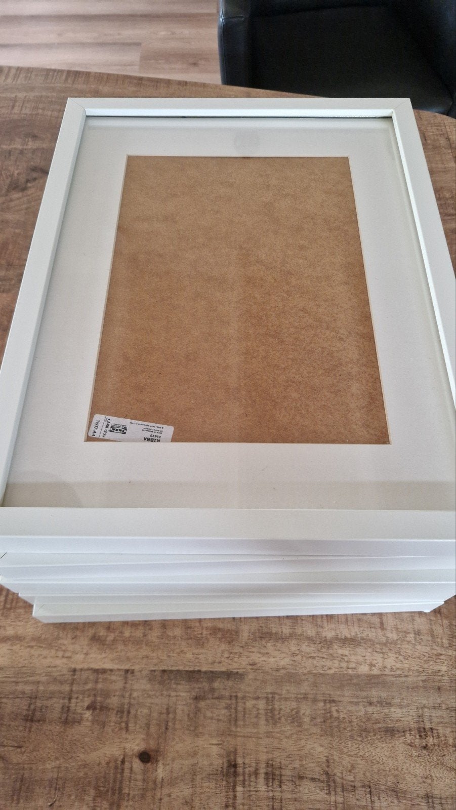 5x IKEA RIBBA Fotolijst Wit 20x29/29x39 cm, Huis en Inrichting, Woonaccessoires | Lijsten, Ophalen, Hangend, Gebruikt, Fotolijst