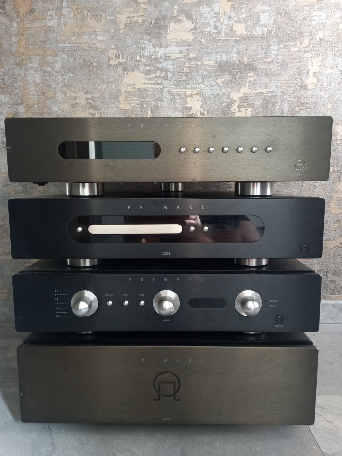 Primare stereo set., Ophalen of Verzenden