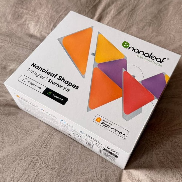 Nanoleaf Shapes Triangles Starter Kit - Ongeopend, Overige merken, Kunststof, Meerkleurig, Nieuw