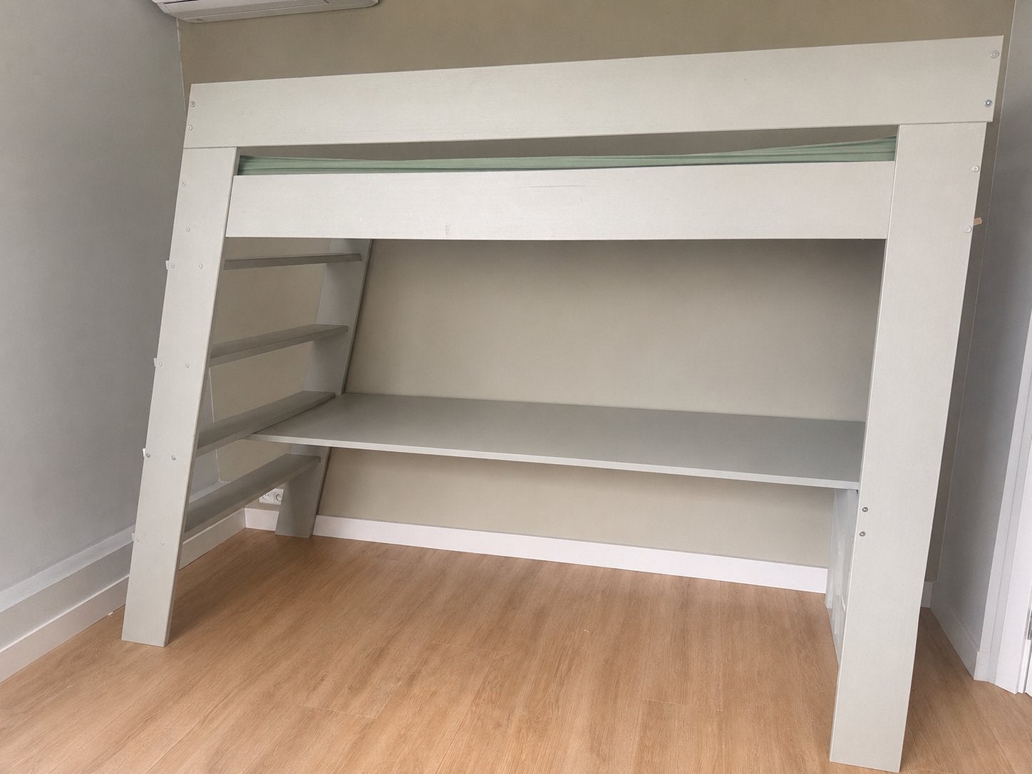 WOOOD hoogslaper Julien, Ophalen, Eenpersoons, 90 cm, Hoogslaper