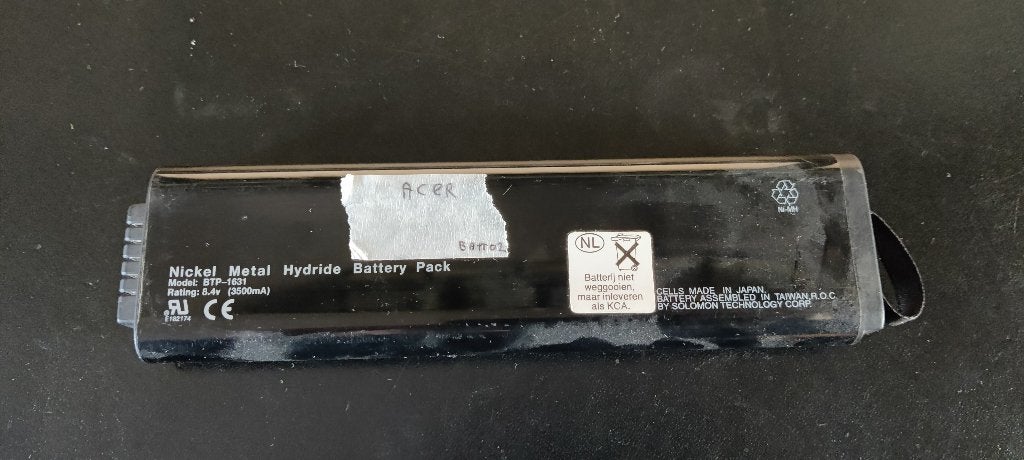 Gebruikte batterij BTP-1631 (Acer Extensa) [BATT-02] 27-5, Ophalen of Verzenden, Gebruikt, Acer