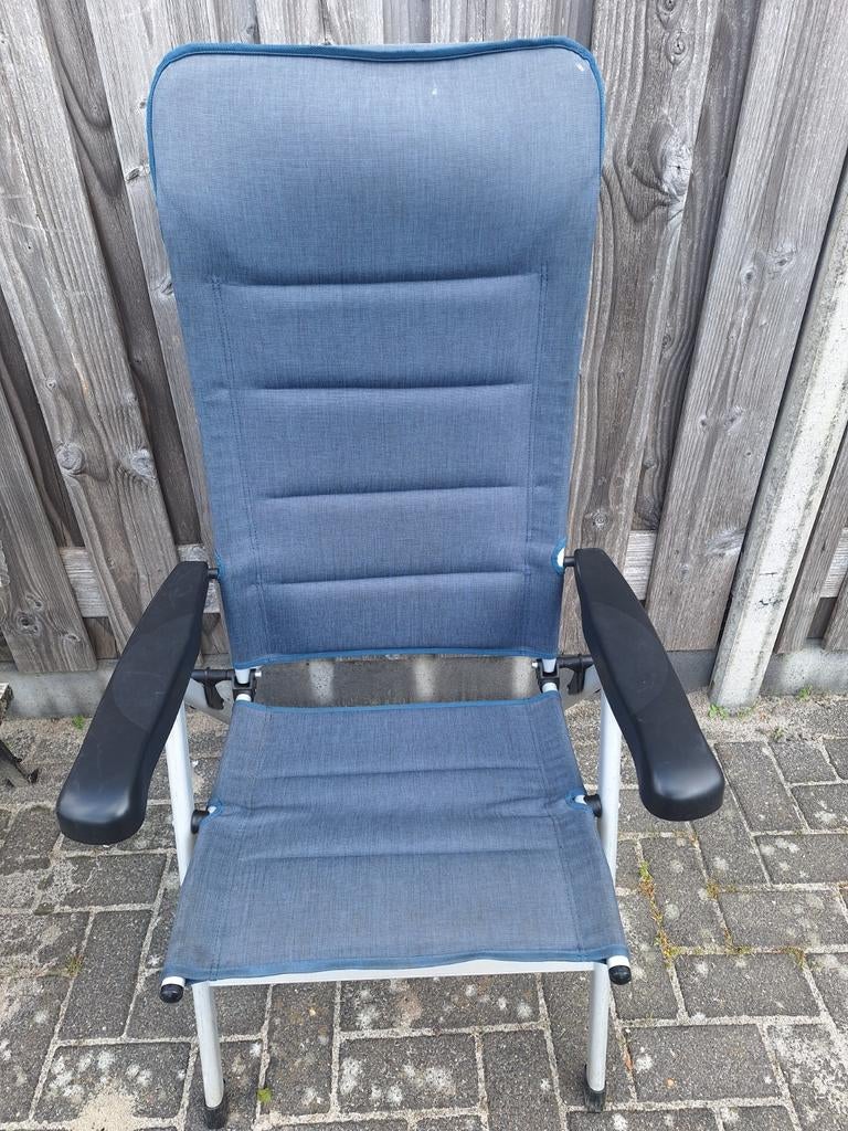 ZGAN Obelink Ibiza xl 7 standenstoel, Caravans en Kamperen, Kampeermeubelen, Ophalen, Campingstoel