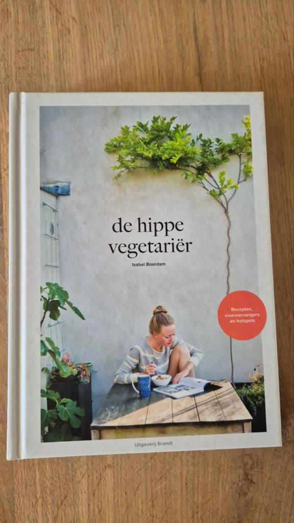De Hippe Vegetariër - Kookboek Isabel Boerdam, Boeken, Kookboeken, Zo goed als nieuw, Hoofdgerechten, Overige typen, Overige gebieden