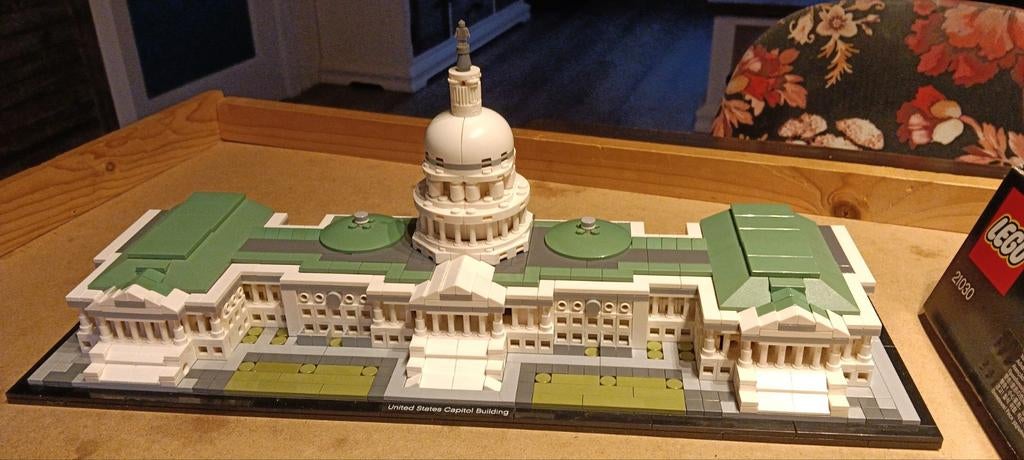 Lego 21030, Architecture United States Capitol Building, Compleet, Lego, Architecture, Ophalen of Verzenden