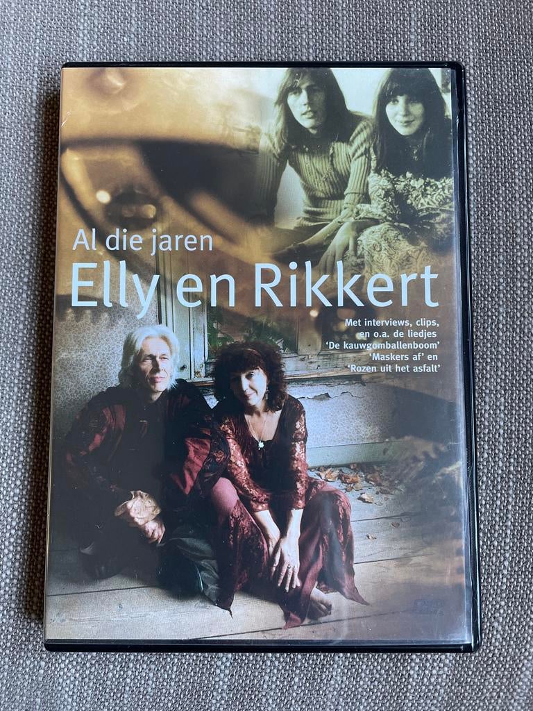 Elly en Rikkert - Al die jaren dvd, Alle leeftijden, Ophalen of Verzenden, Zo goed als nieuw, Muziek en Concerten