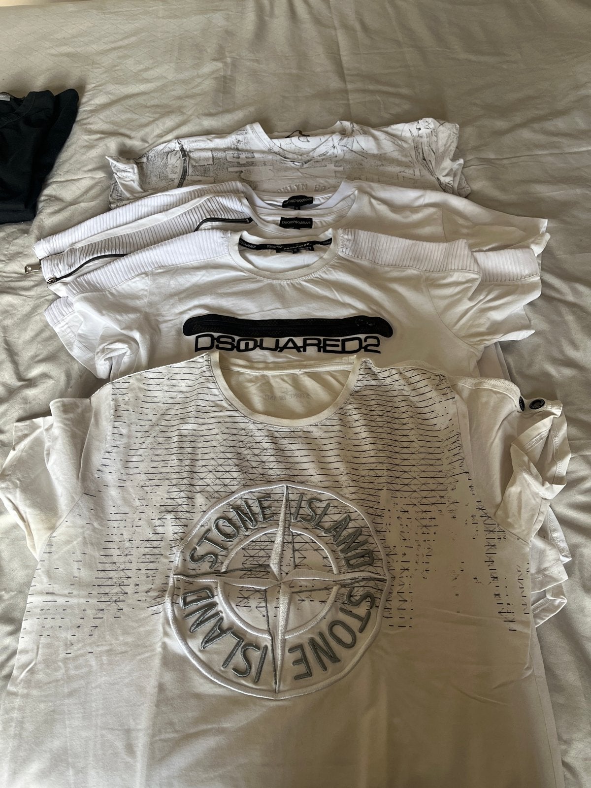5 Heren T-shirts Maat XL - Diverse Merken, Ophalen of Verzenden, Gedragen, Maat 56/58 (XL), Wit