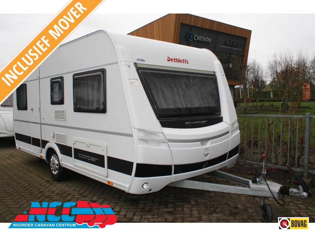 Dethleffs Camper 460 QR, Rondzit, Schokbreker, Tot en met 4, 1000 - 1250 kg