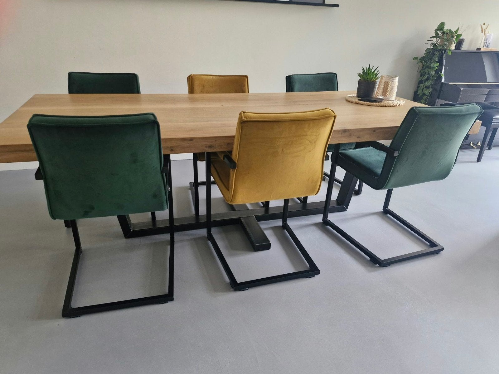 6 eetkamerstoelen Kick Collection, Huis en Inrichting, Ophalen, Gebruikt