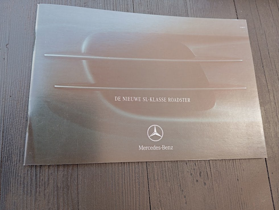 Mercedes De Nieuwe SL Klasse Roadster 7 / 2001 18 pag., Verzenden, Zo goed als nieuw, Mercedes