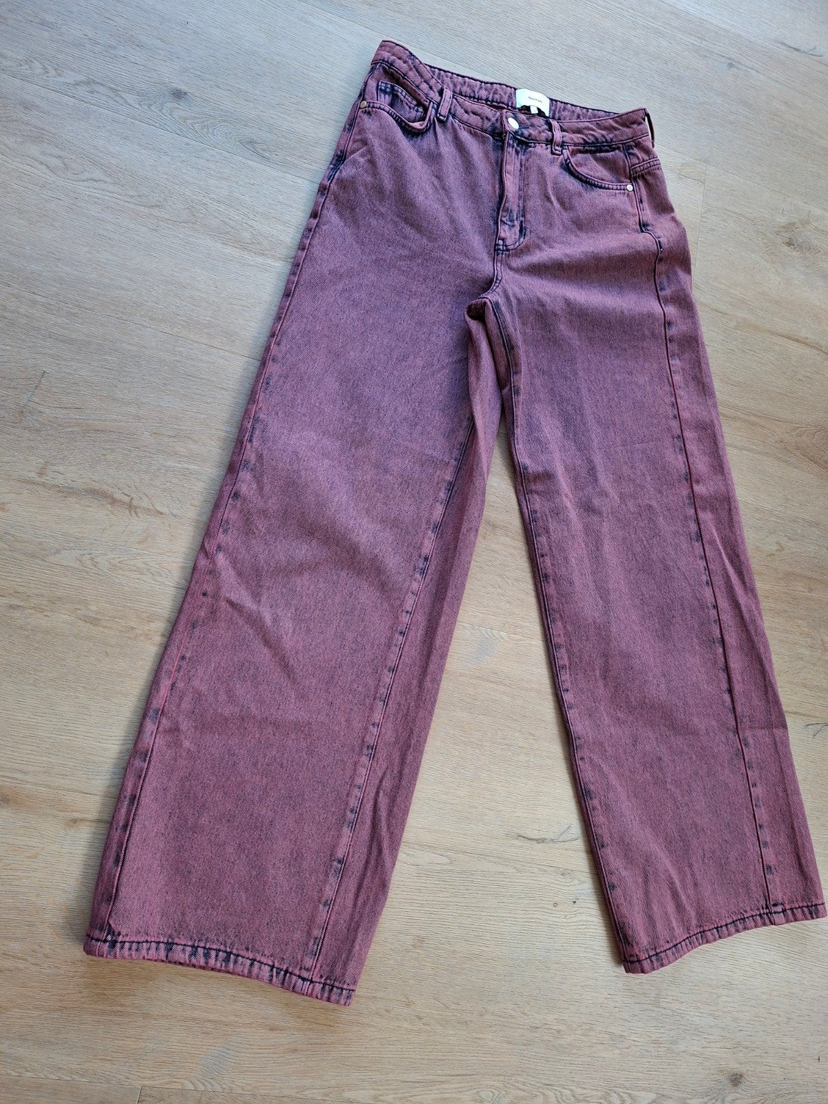 Numph denim oudroze broek maat 38, Overige kleuren, Ophalen of Verzenden, Zo goed als nieuw, W30 - W32 (confectie 38/40)