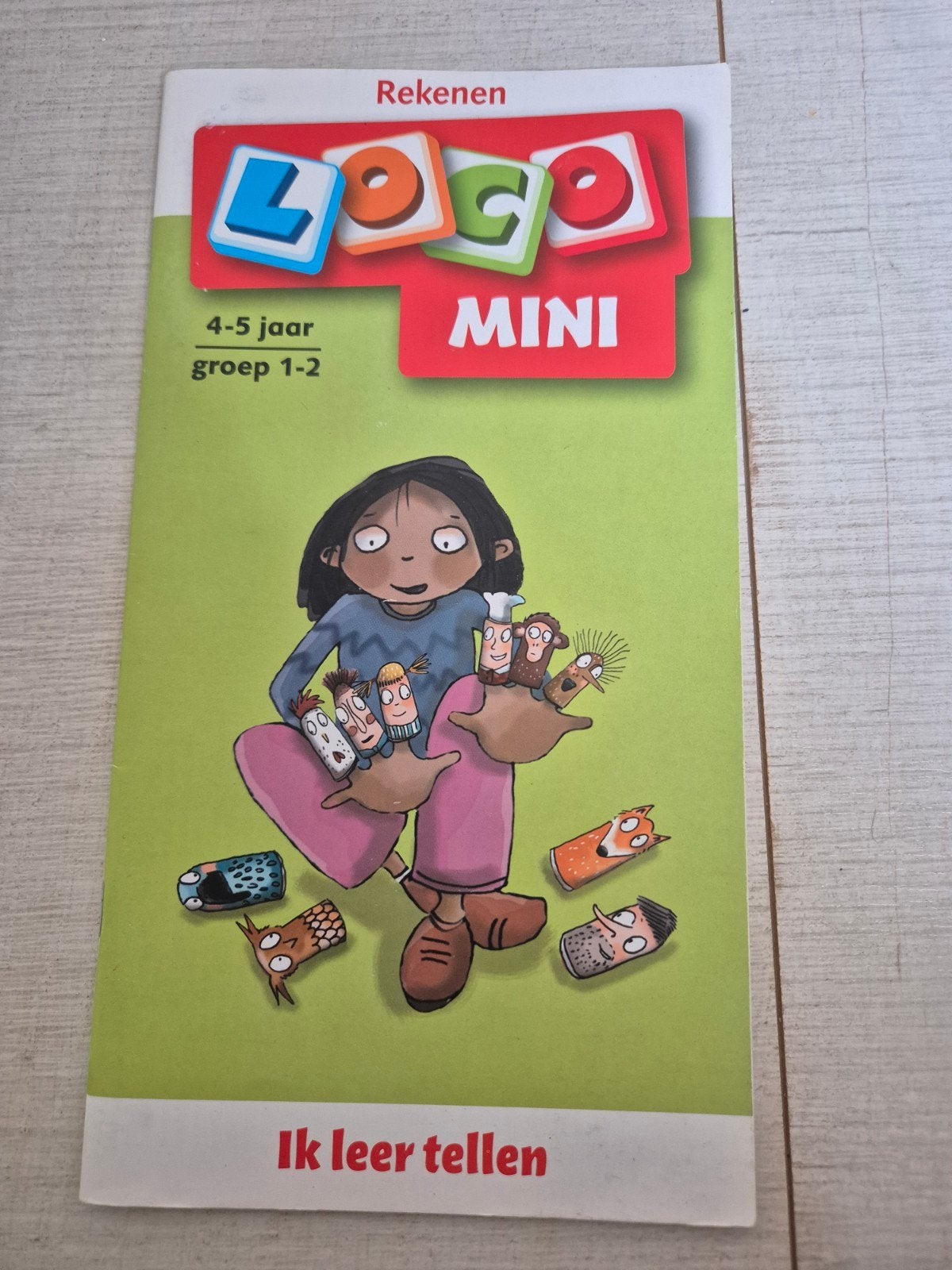 Mini Loco reken boekje: Ik leer tellen. 4-5 jr, NIEUW, Kinderen en Baby's, Speelgoed | Educatief en Creatief, Ophalen, Nieuw, Rekenen