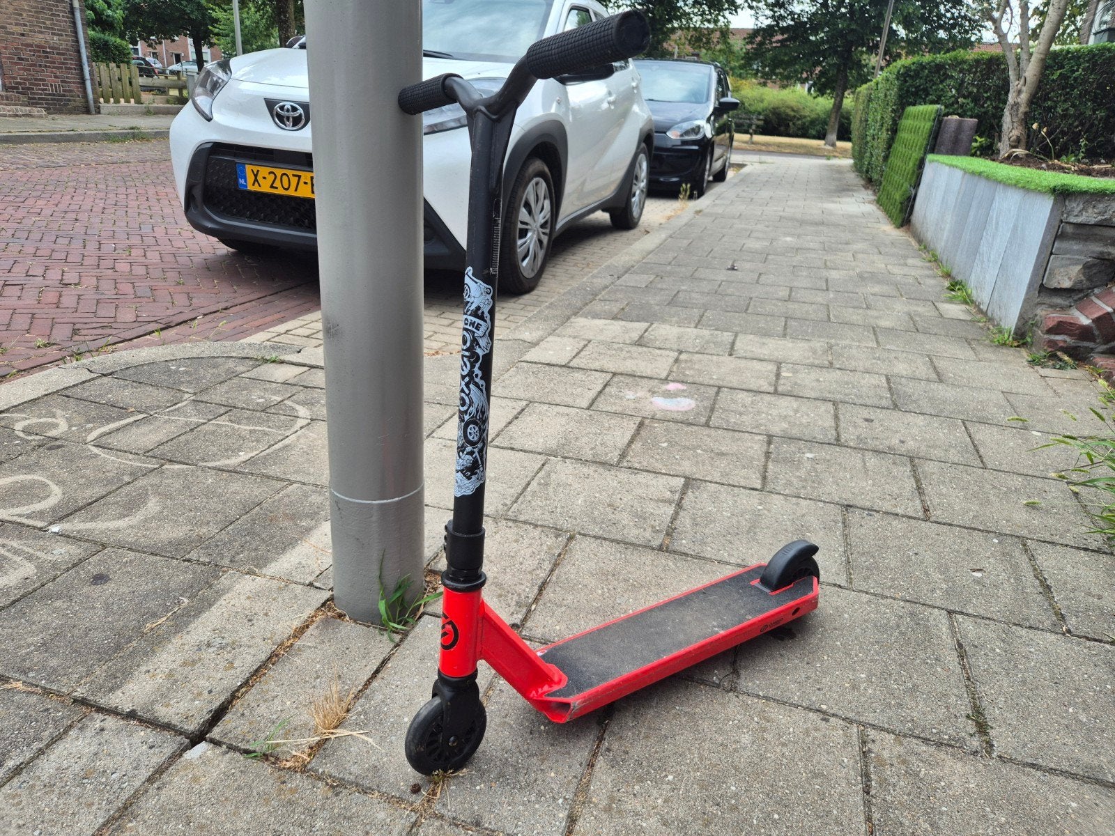 Stunt step Oxelo, Ophalen of Verzenden, Zo goed als nieuw, Gewone step