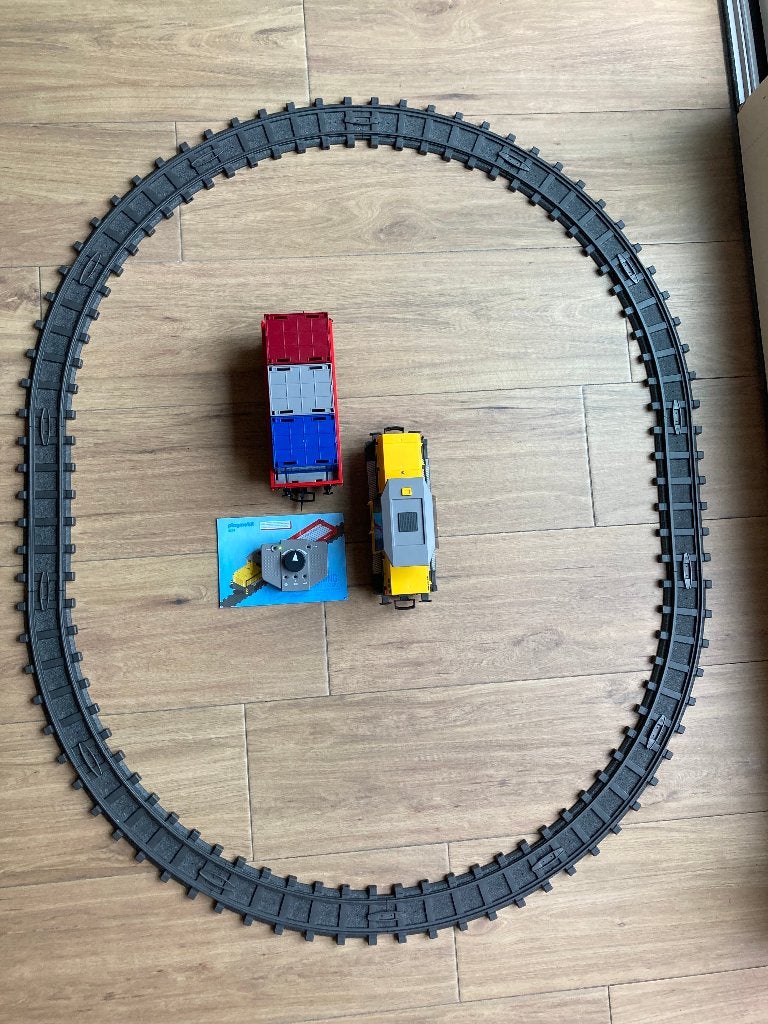 Goederentrein playmobil 5258, Ophalen, Gebruikt, Losse onderdelen, Voertuig