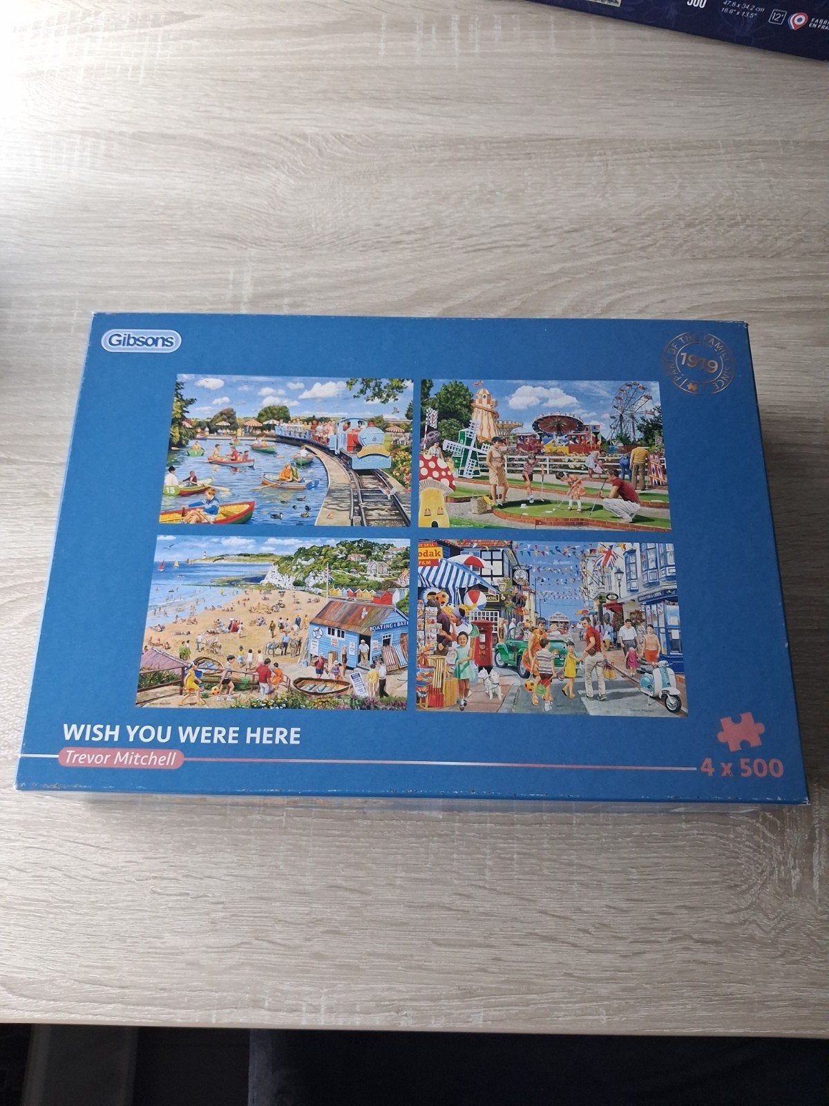 Gibson puzzel 500 stukjes, Ophalen, 500 t/m 1500 stukjes