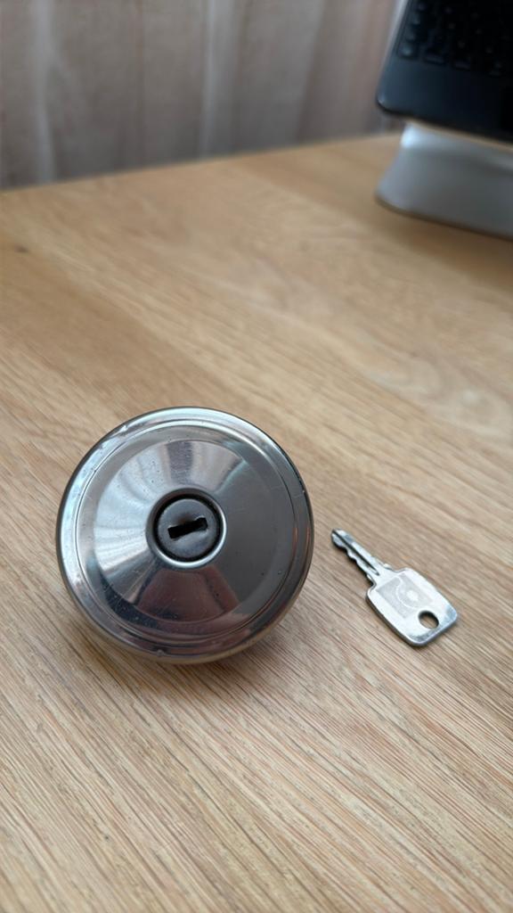 Rover Mini tankdop met sleutel, Ophalen of Verzenden, Gebruikt, Rover