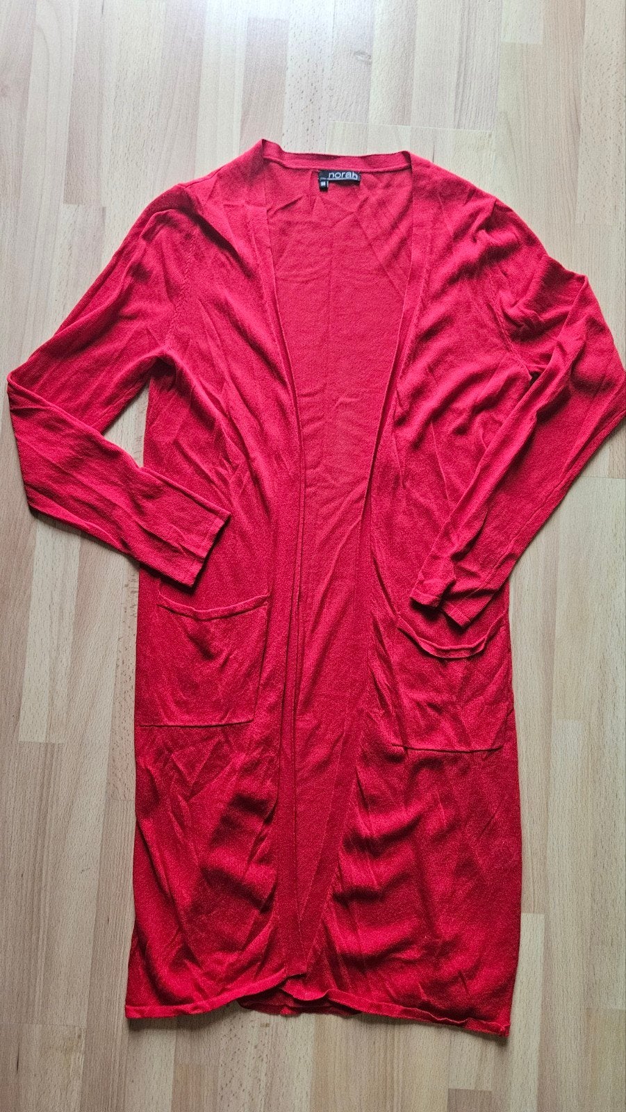 Norah Rood Lang Vest Maat 38, Maat 38/40 (M), Ophalen of Verzenden, Zo goed als nieuw, Norah