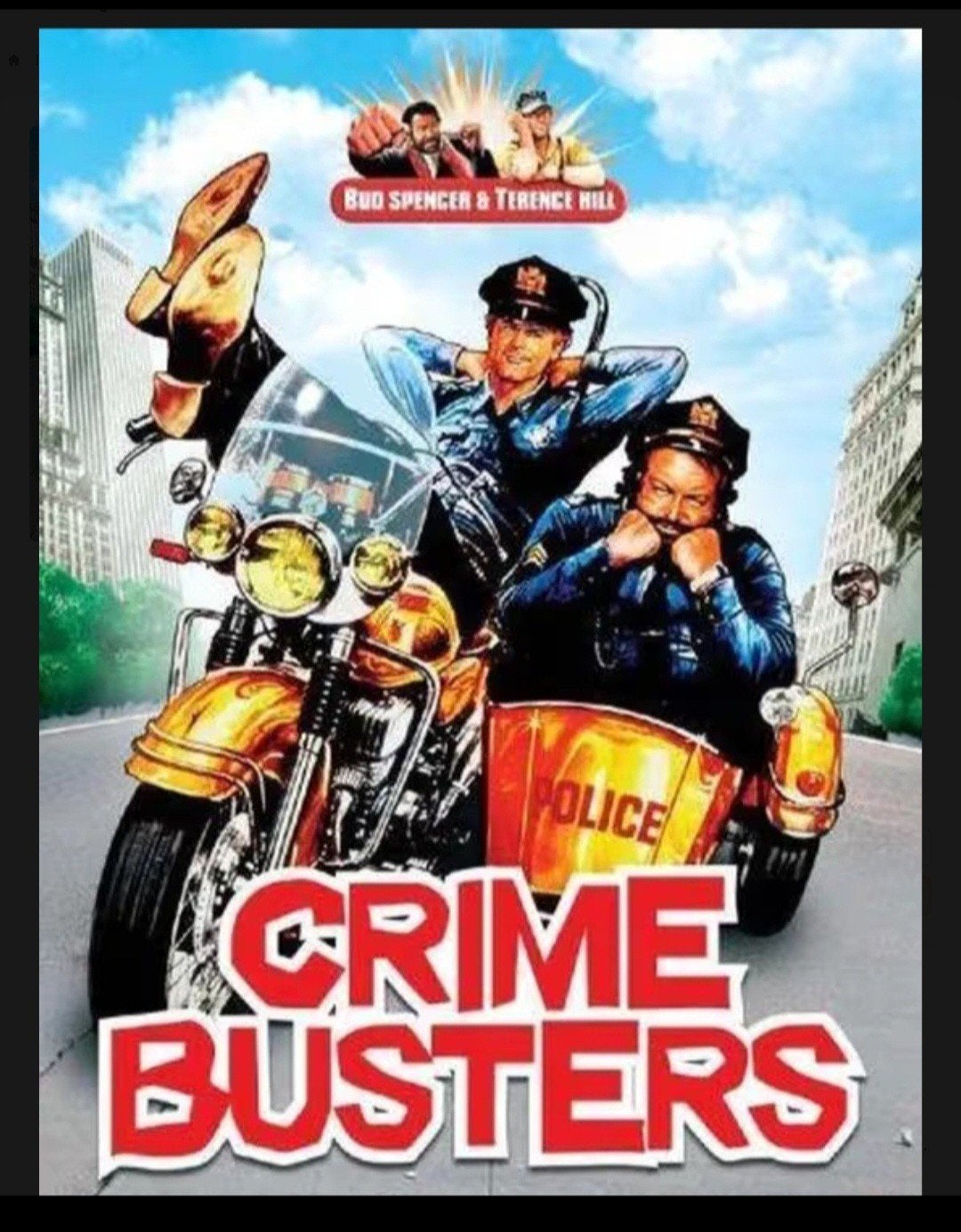 DVD  BUD SPENCER & TERENCE HILL - Crime Busters, Ophalen of Verzenden, Gebruikt, Komedie