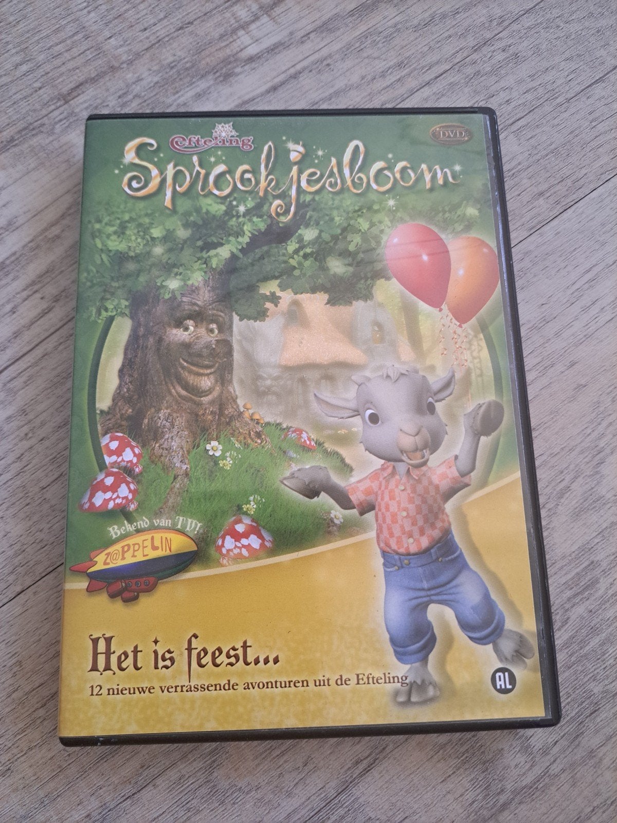 Efteling Sprookjesboom: Het is feest... DVD, Alle leeftijden, Tv-serie, Zo goed als nieuw, Breedbeeld