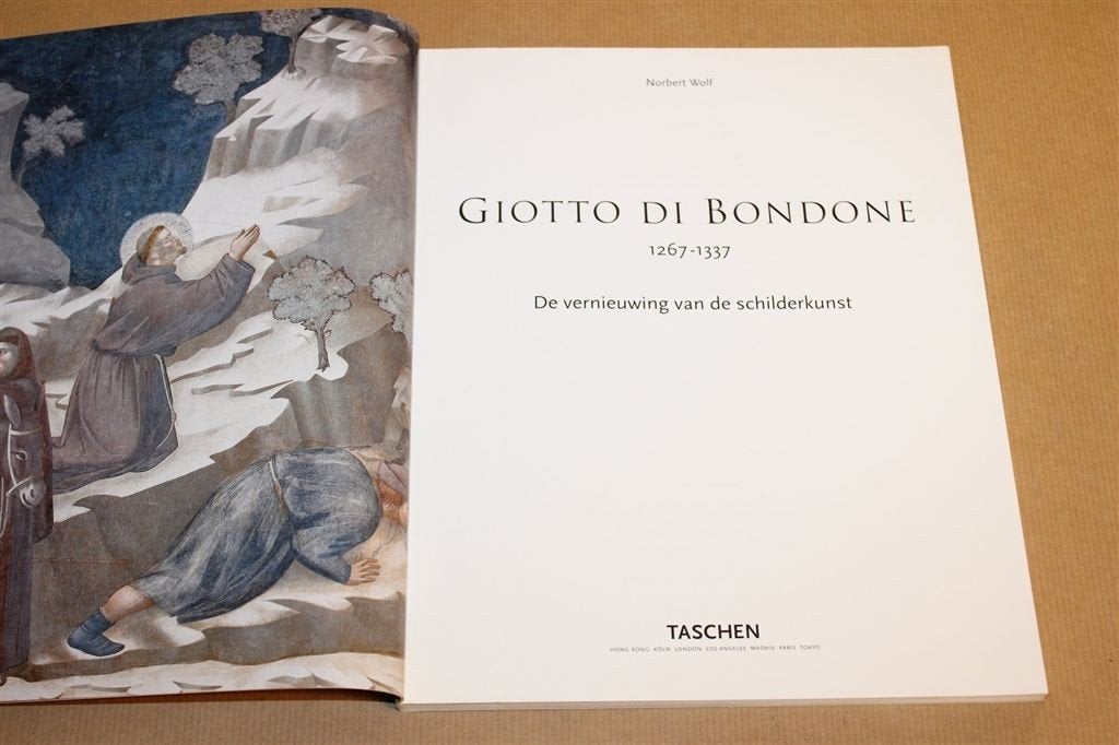 Giotto — Taschen Kunstboek, Italiaanse Schilderkunst, Ophalen of Verzenden, Zo goed als nieuw