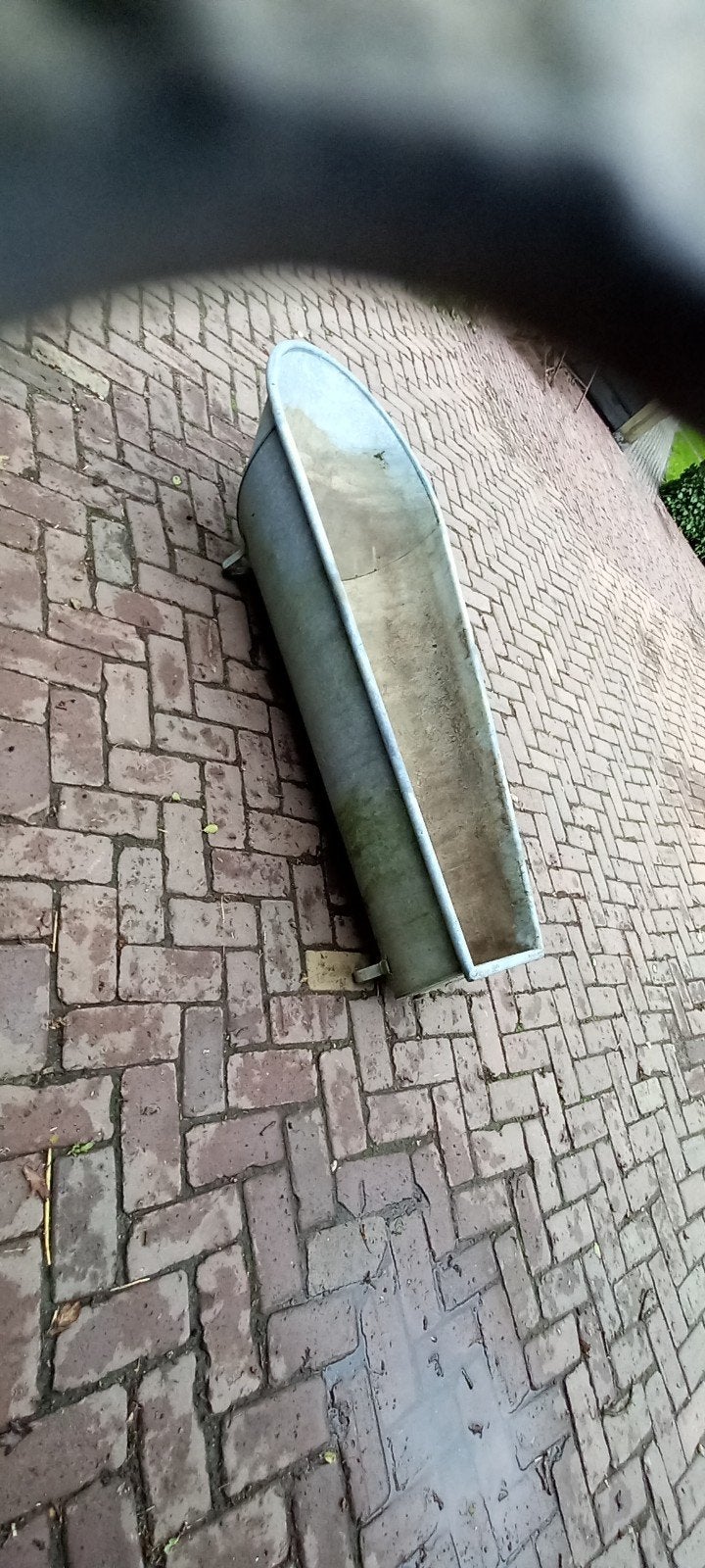 Zinken badkuip / plantenbak, Ophalen of Verzenden