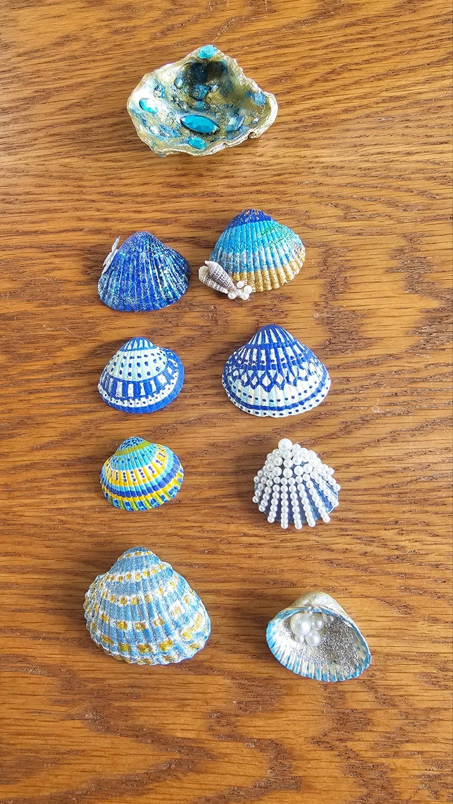Decoratieve Schelpen en Oesterschelp - Handgemaakt, Ophalen of Verzenden, Nieuw