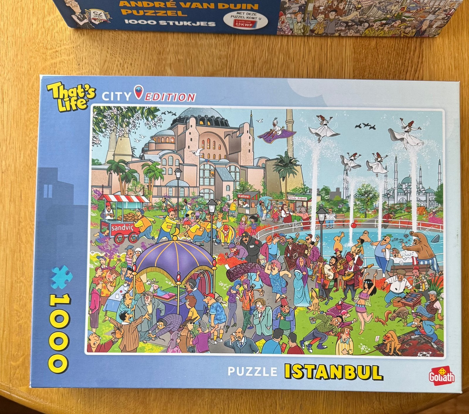 That’s Life City Puzzels, Ophalen, 500 t/m 1500 stukjes, Zo goed als nieuw, Legpuzzel