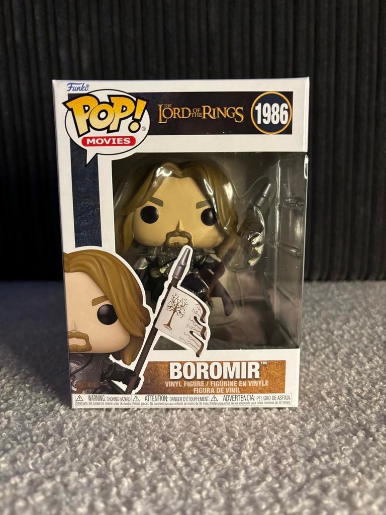 Funko Pop! The Lord of the Rings Boromir #1986, Verzamelen, Poppetjes en Figuurtjes, Ophalen of Verzenden, Nieuw