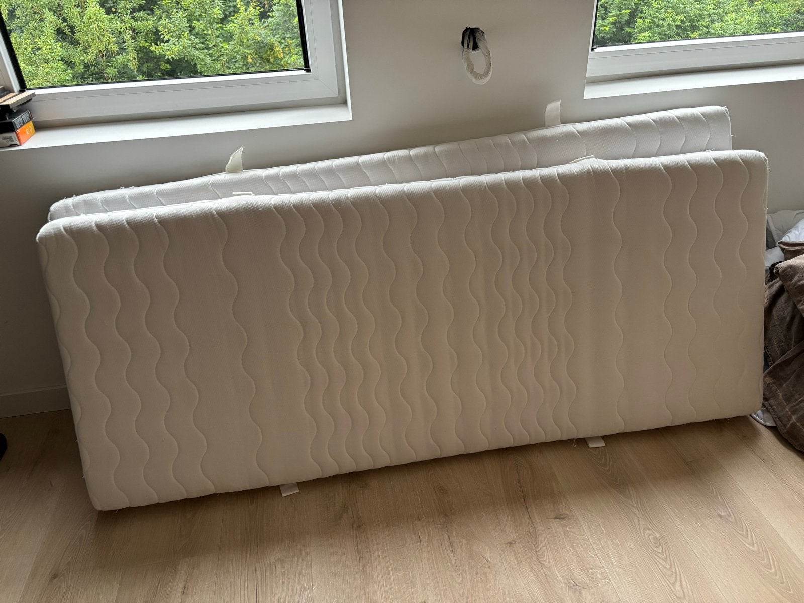 2x Matras 80x200cm, Huis en Inrichting, Slaapkamer | Matrassen en Bedbodems, Ophalen, Gebruikt, Eenpersoons, 80 cm