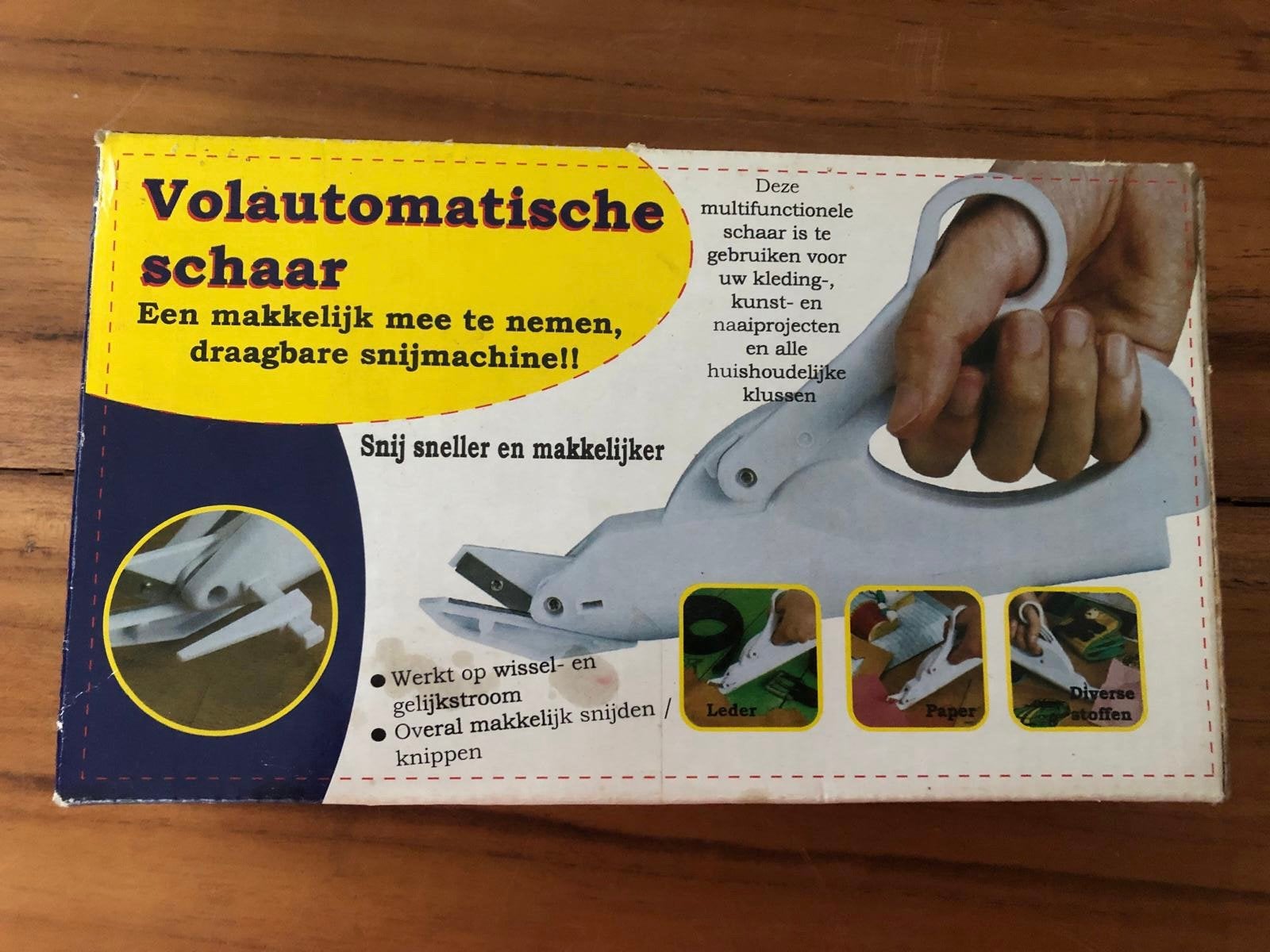 Volautomatische schaar, Ophalen, Gereedschap of Toebehoren