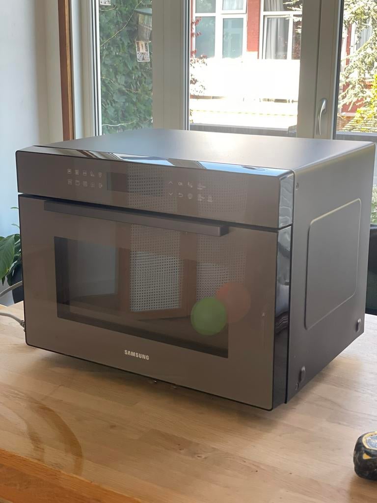 Samsung MC35R8058CC Combi-magnetron PowerGrill Duo - Airfry, Ophalen, Zo goed als nieuw, Oven