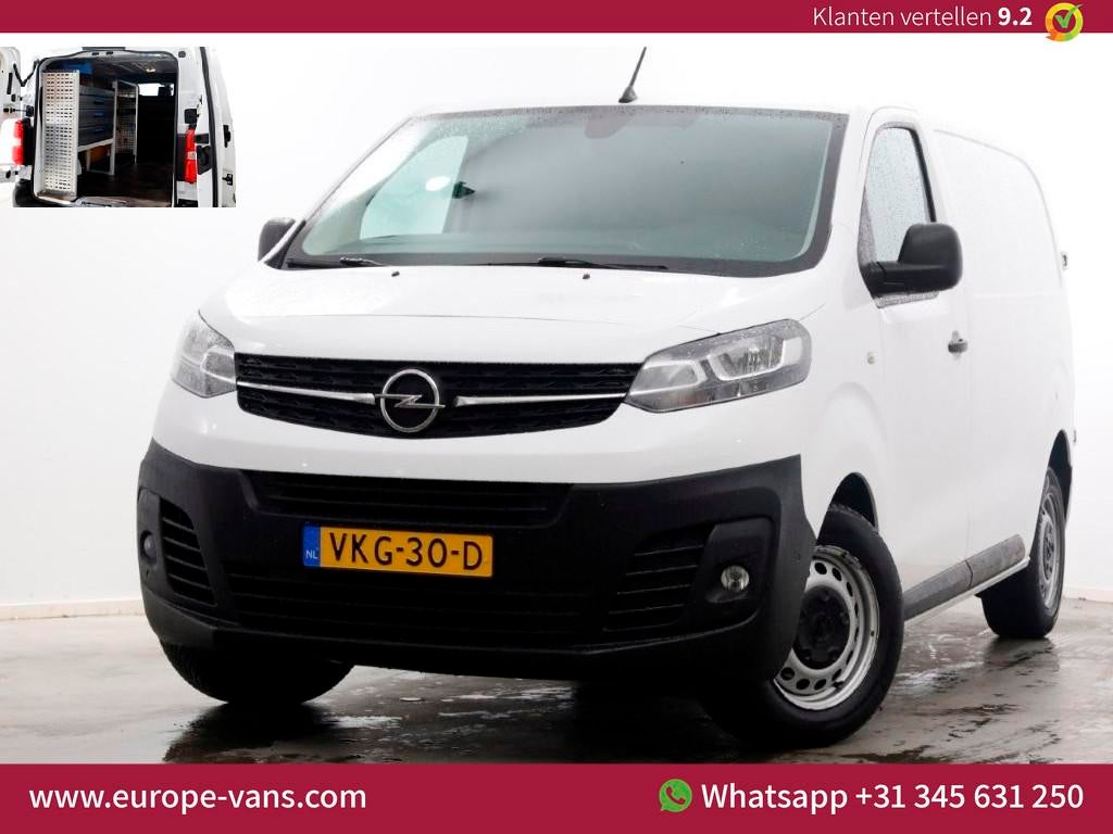 Opel Vivaro 1.5 CDTI 102pk L2H1 Edition Airco/Navi/Inrichtin, Voorwielaandrijving, Euro 6, 4 cilinders, Wit
