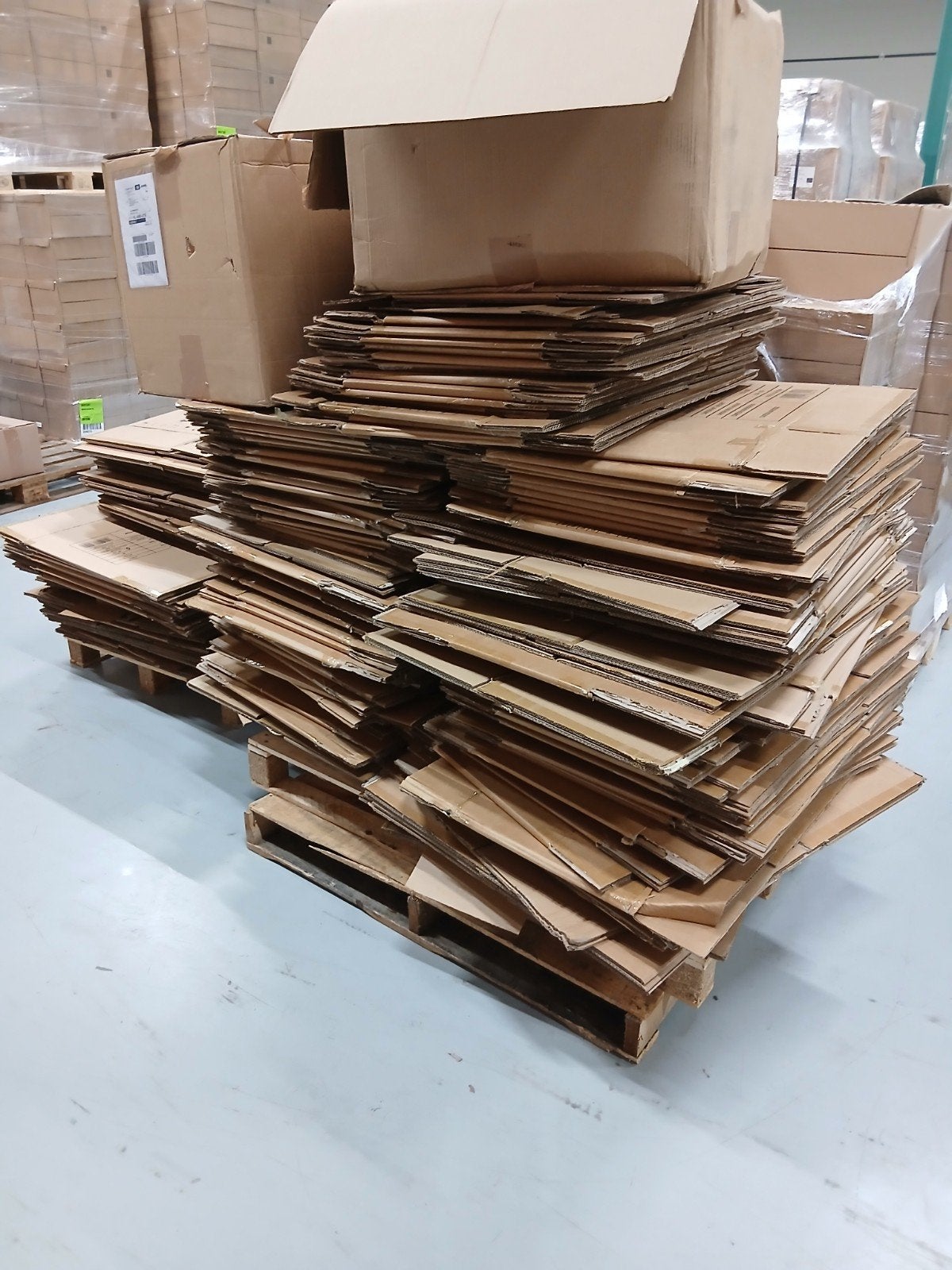 Grote partij gebruikte kartonnen dozen, Ophalen, 100 cm of meer, 60 cm of meer, 50 cm of meer