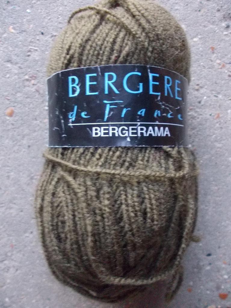 Bol Bergere wol, bruin., Ophalen, Zo goed als nieuw, Breien of Haken, Wol of Garen