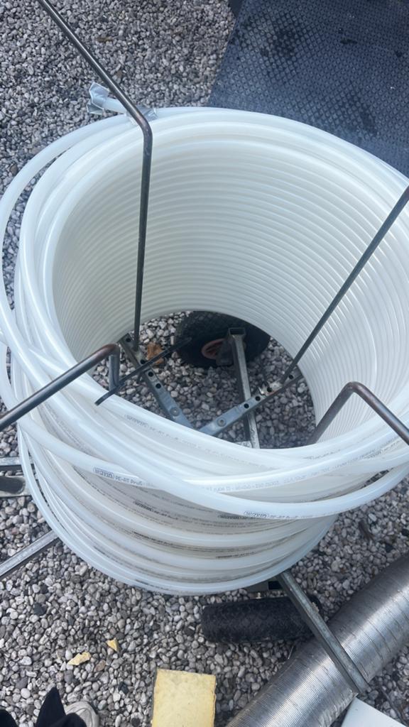 Vloerverwarmingsbuis 16x2 PE-RT met zuurstofbarrière, Ophalen, Minder dan 30 cm, Overige typen, Minder dan 60 cm