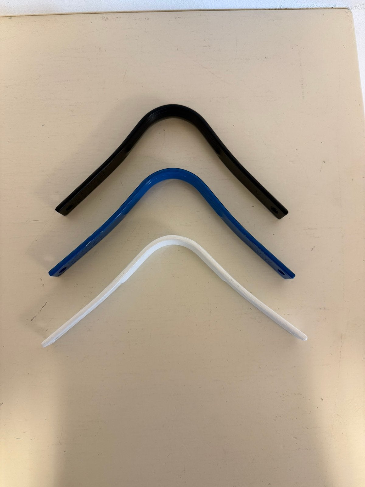 2x KOPIJZER WINTEC Zwart & Blauw BOOMMAAT easy change!, Wintec, Ophalen of Verzenden, Zo goed als nieuw, Blauw