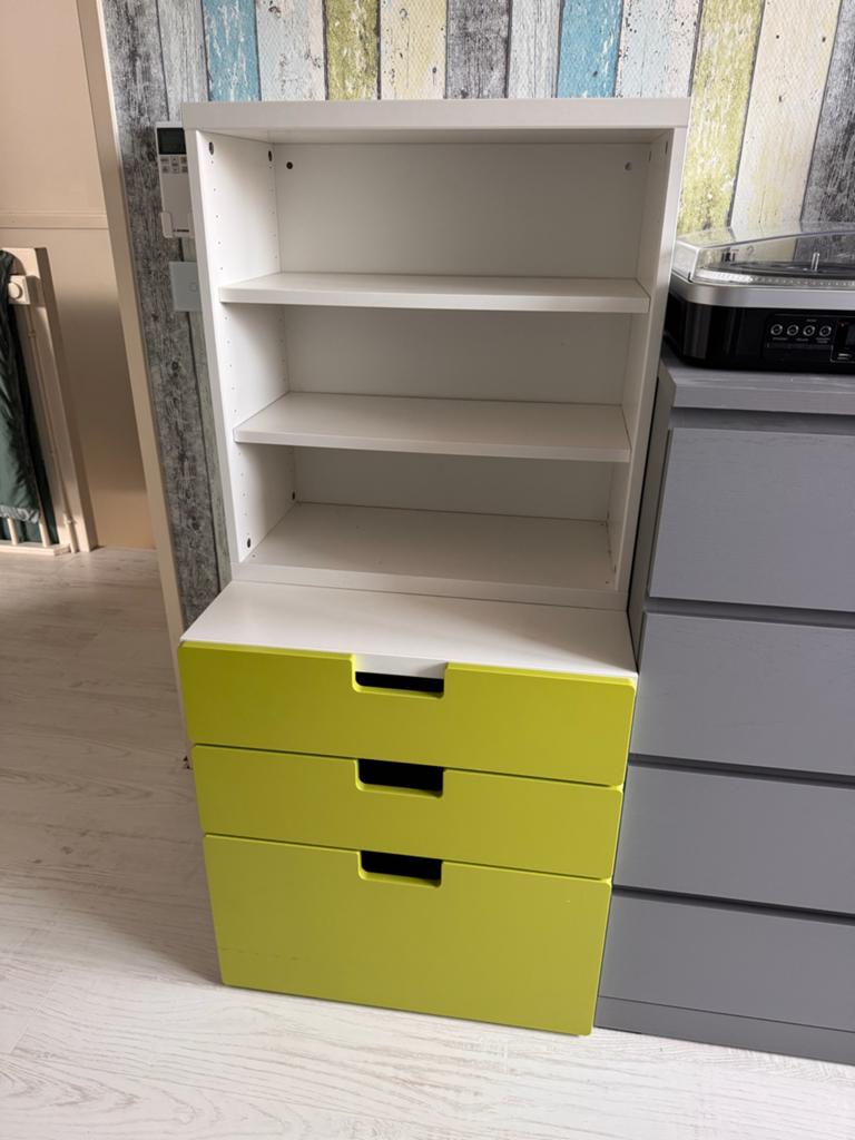 Ladekast ikea Stuva, Huis en Inrichting, Kasten | Ladekasten, Ophalen, Kunststof, 100 tot 150 cm, 50 tot 100 cm