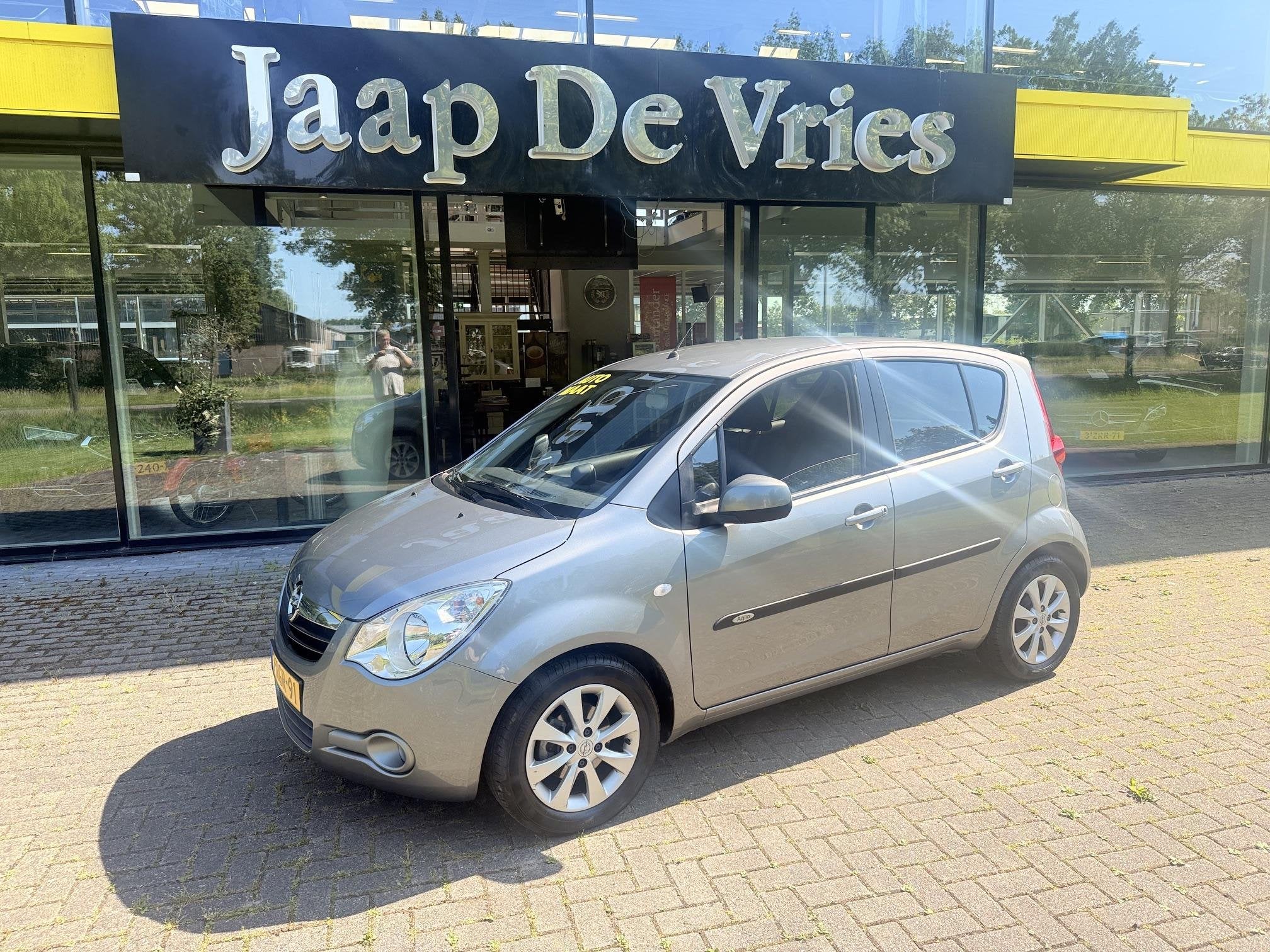 Opel Agila 1.2 Edition, Stof, 4 cilinders, Origineel Nederlands, 200 kg