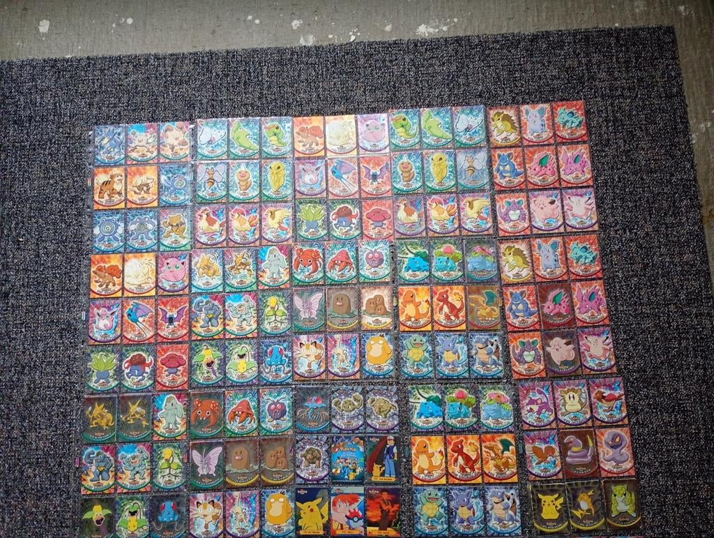 POKEMON TOPPS, Ophalen
