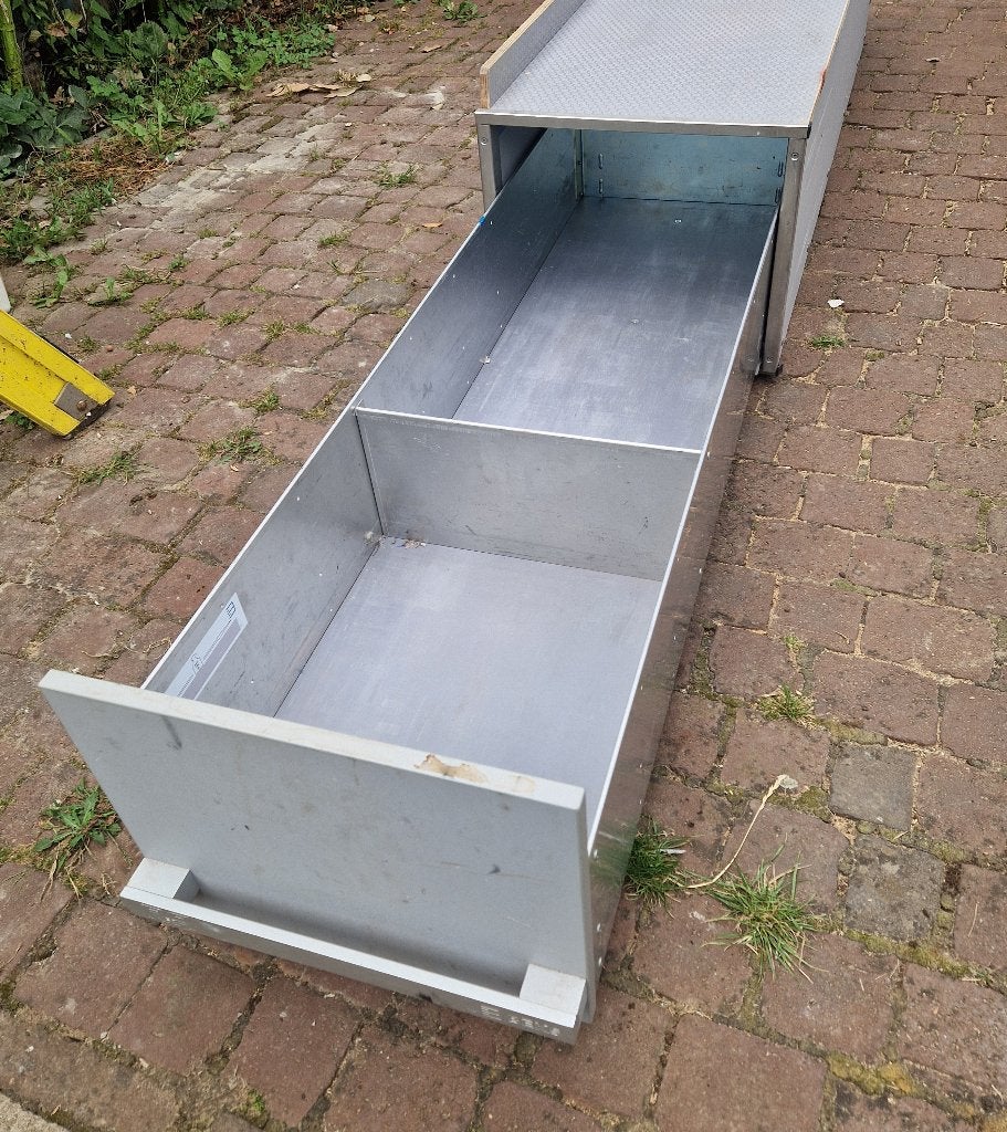 BEKS inbouw lade (zijdeur Fiat Doblo) aluminium, Auto diversen, Autogereedschap, Ophalen, Gebruikt