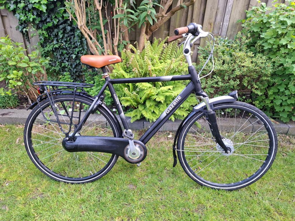 Gazelle Orange C7 Herenfiets met 7 versnellingen, Ophalen, Versnellingen, Zo goed als nieuw, 57 tot 61 cm