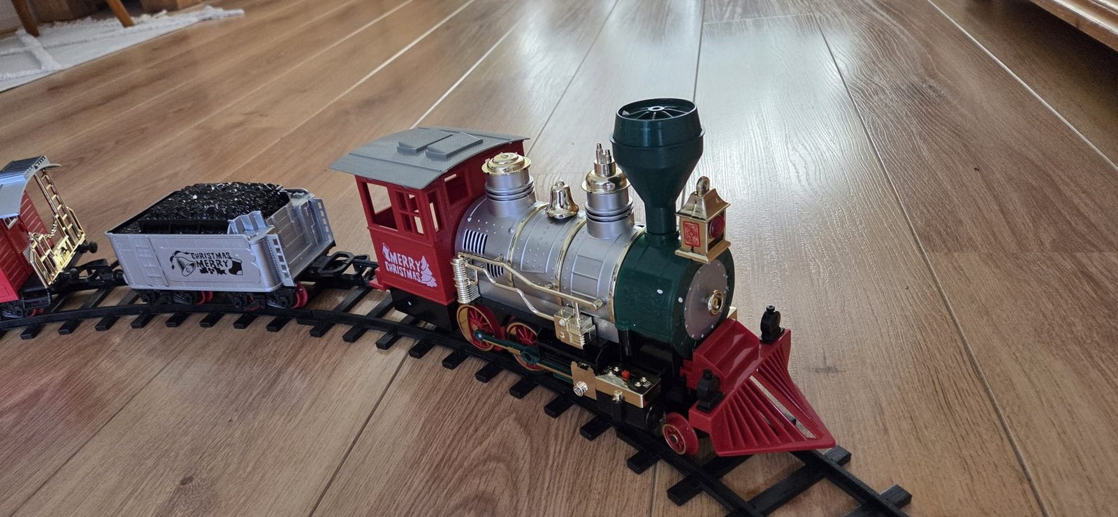 Kerst trein, Ophalen of Verzenden, Zo goed als nieuw, Wisselstroom, Overige merken