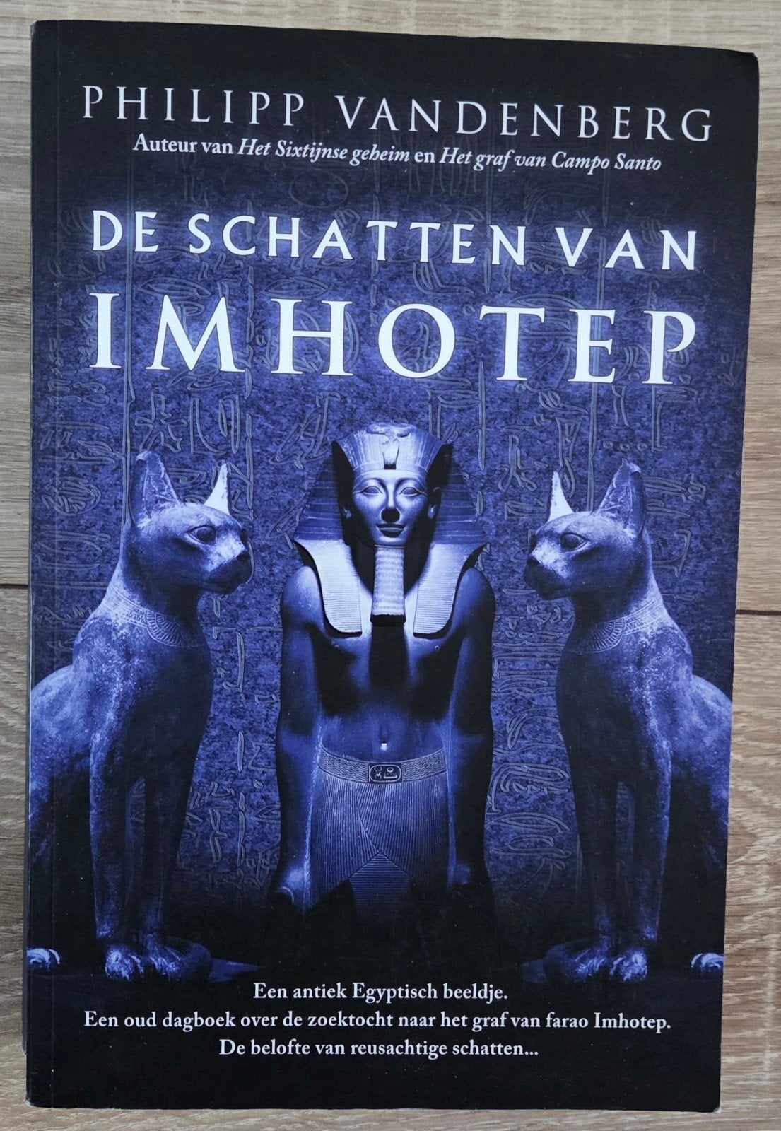 Philipp Vandenberg - De schatten van Imhotep, Ophalen of Verzenden, Zo goed als nieuw, P. Vandenberg