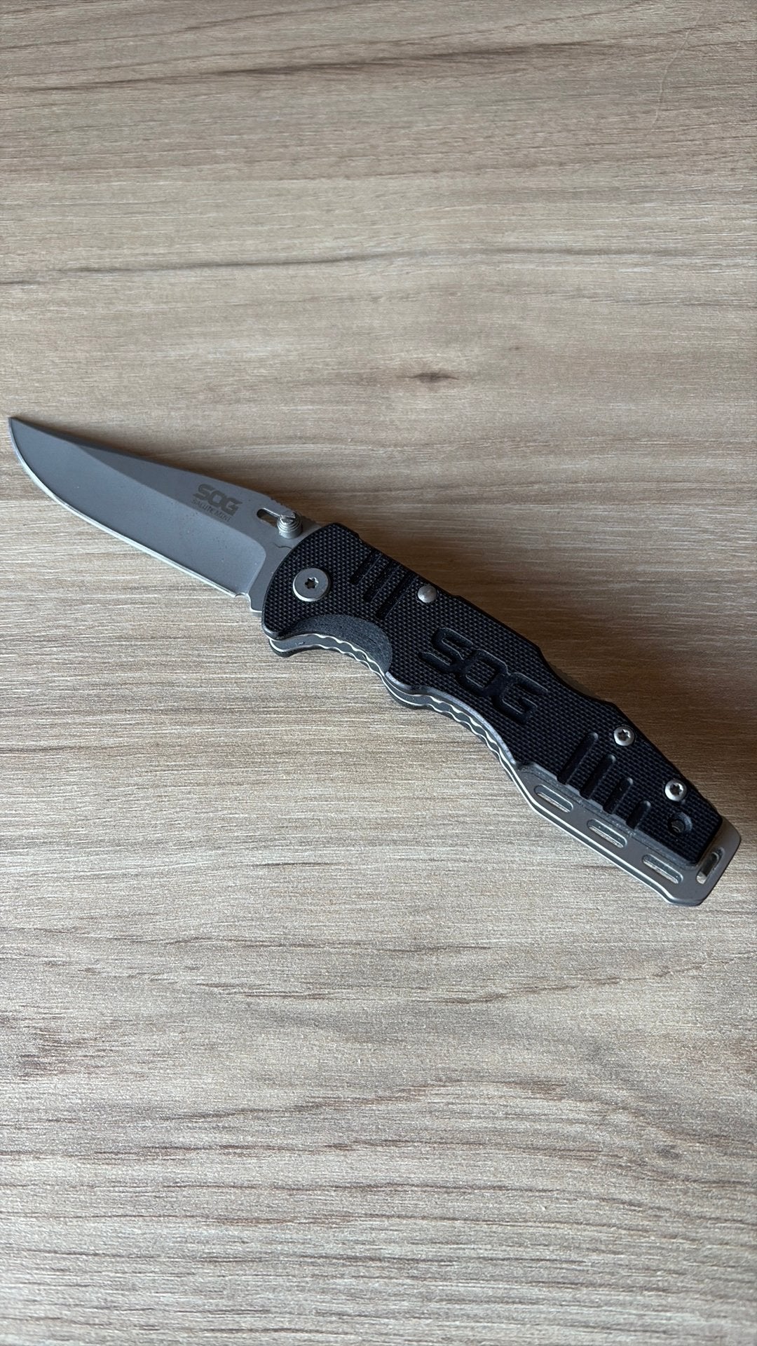 SOG Absolute Mini zakmes, Ophalen of Verzenden, Nieuw