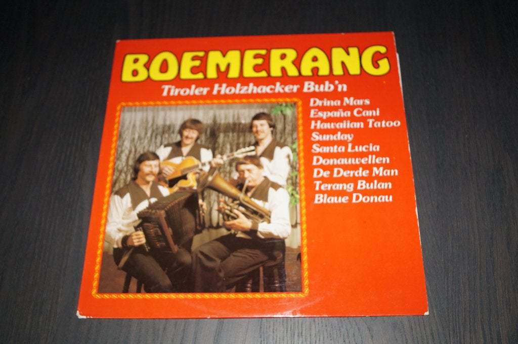 LP Boemerang - Tiroler Holzahacker Bub'n - krasvrij 1639, Ophalen, LP, Pop, Zo goed als nieuw