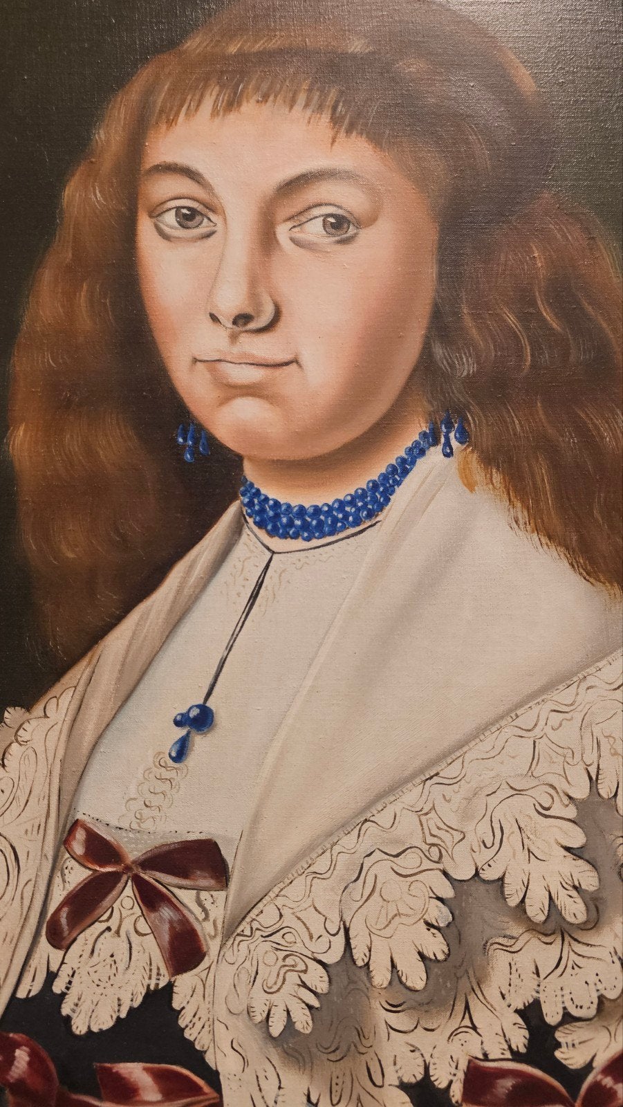 R. Kauffeld - Portret naar Johannes Verspronck (1987), Antiek en Kunst, Ophalen of Verzenden
