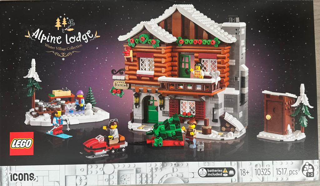 LEGO Icons 10325 Alpine Lodge Winter Village Collection, Lego, Nieuw, Ophalen of Verzenden, Icons